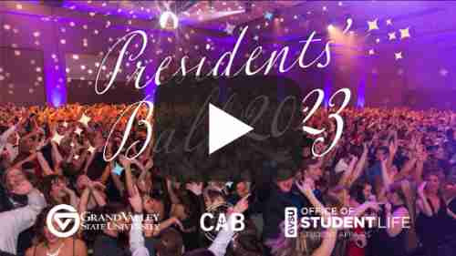 Crowd dancing at Presidents' Ball