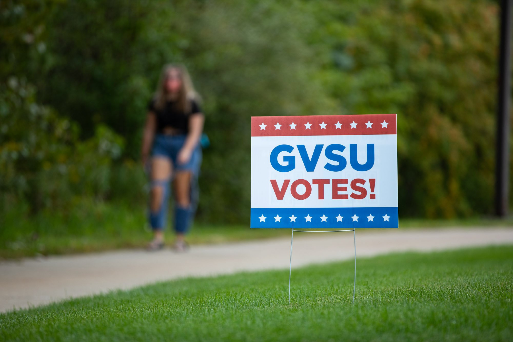 GVSU Votes Sign 